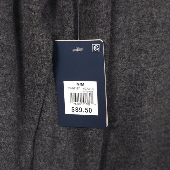 NWT LUCKY BRAND Women Cloud Jersey MockNeck Dress Gray Soft Sweater Dress MEDIUM - Picture 13 of 14